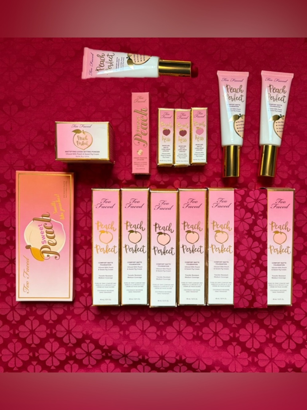 Too Faced Sweet Peach Makeup Bundle